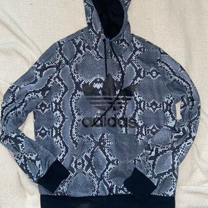 Adidas snake print hoodie! Size medium